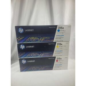 Genuine HP 215A Toner Set Cyan W2311A Yellow W2312A Magenta W2313A